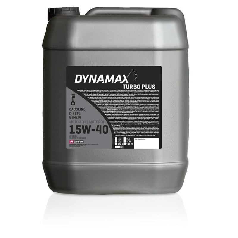 DYNAMAX TURBO PLUS 15W-40 10L 