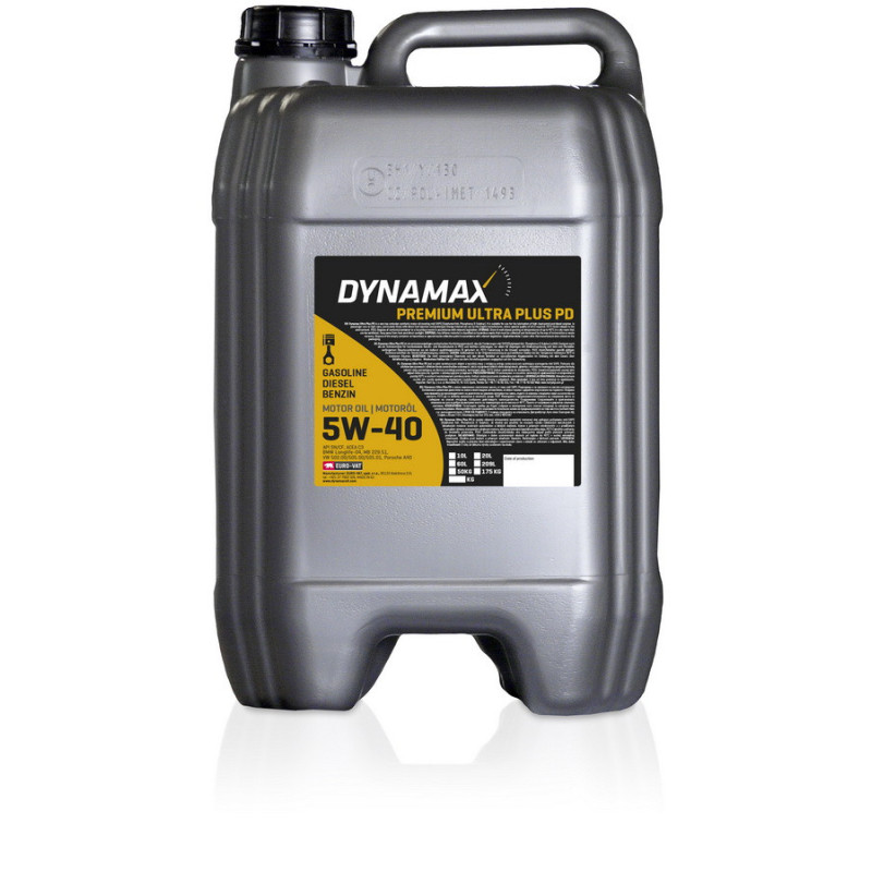 DYNAMAX PREMIUM ULTRA PLUS PD 5W-40 20L