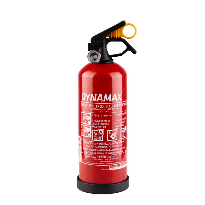 DYNAMAX HASIACI PRÍSTROJ PRÁŠKOVÝ S MANOMETROM 1KG