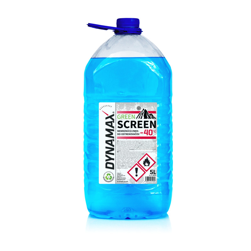 DYNAMAX SCREENWASCH GREEN -40°C PET 5L