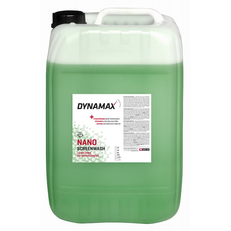 DYNAMAX  NANO SCREENWASH MELÓN-KIWI 25L