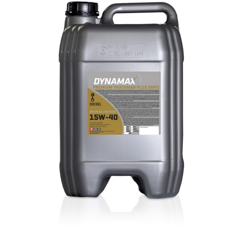 DYNAMAX TRUCKMAN PLUS SHPD 15W-40 20L