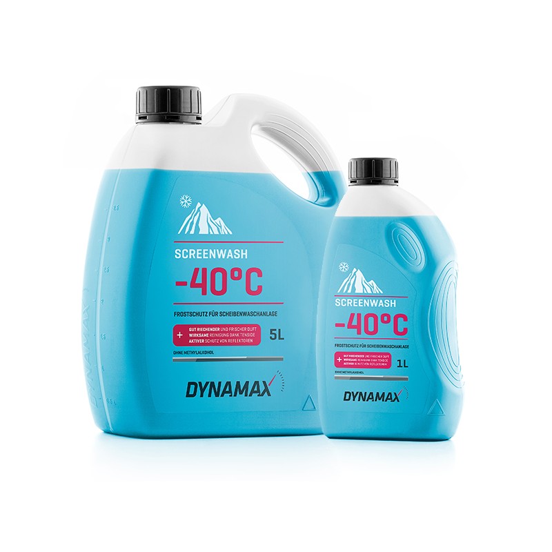 DYNAMAX SCREENWASH GREEN  -40°C PET 1L